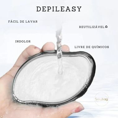 DepilEasy - Removedor de pelos de cristal sem dor