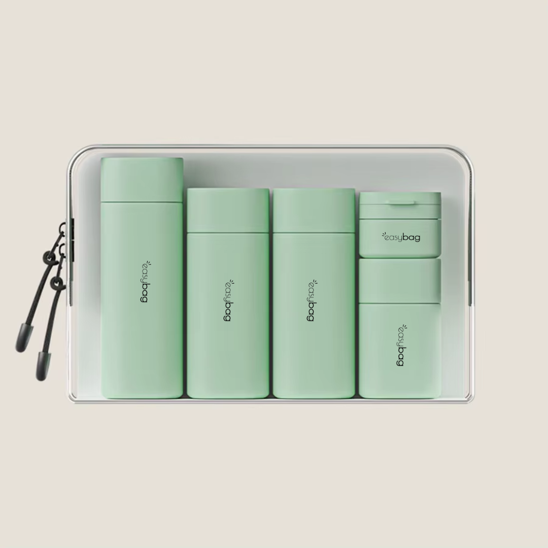 EasyGo + brinde: case transparente com zíper!