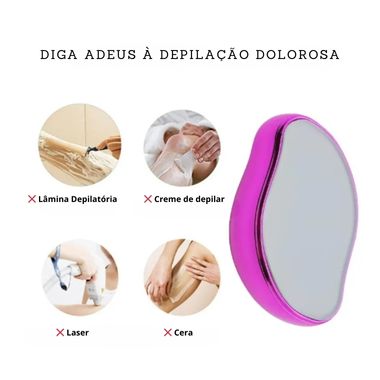 DepilEasy - Removedor de pelos de cristal sem dor
