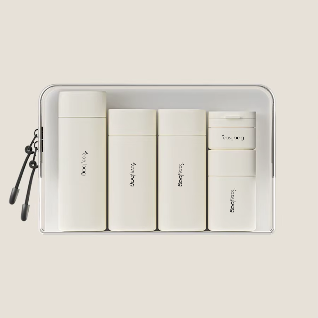 EasyGo + brinde: case transparente com zíper!