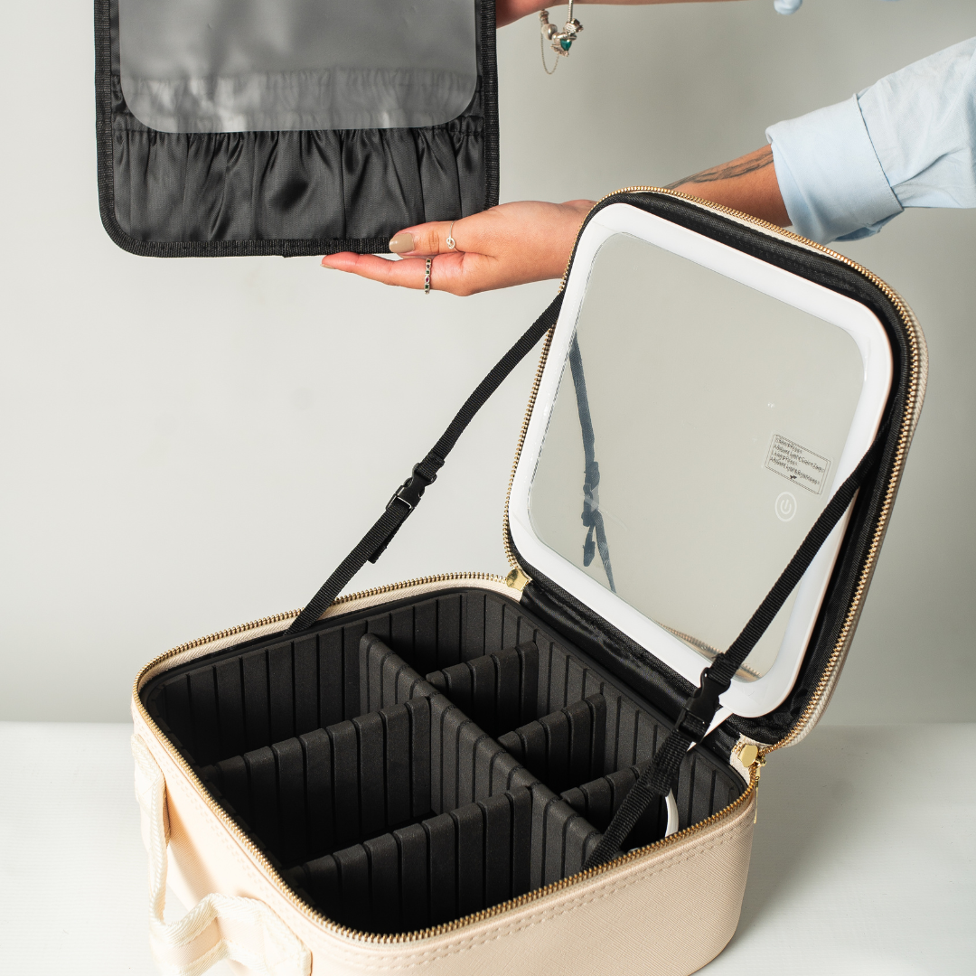 Crema + Brinde: Porta Pincéis Removível