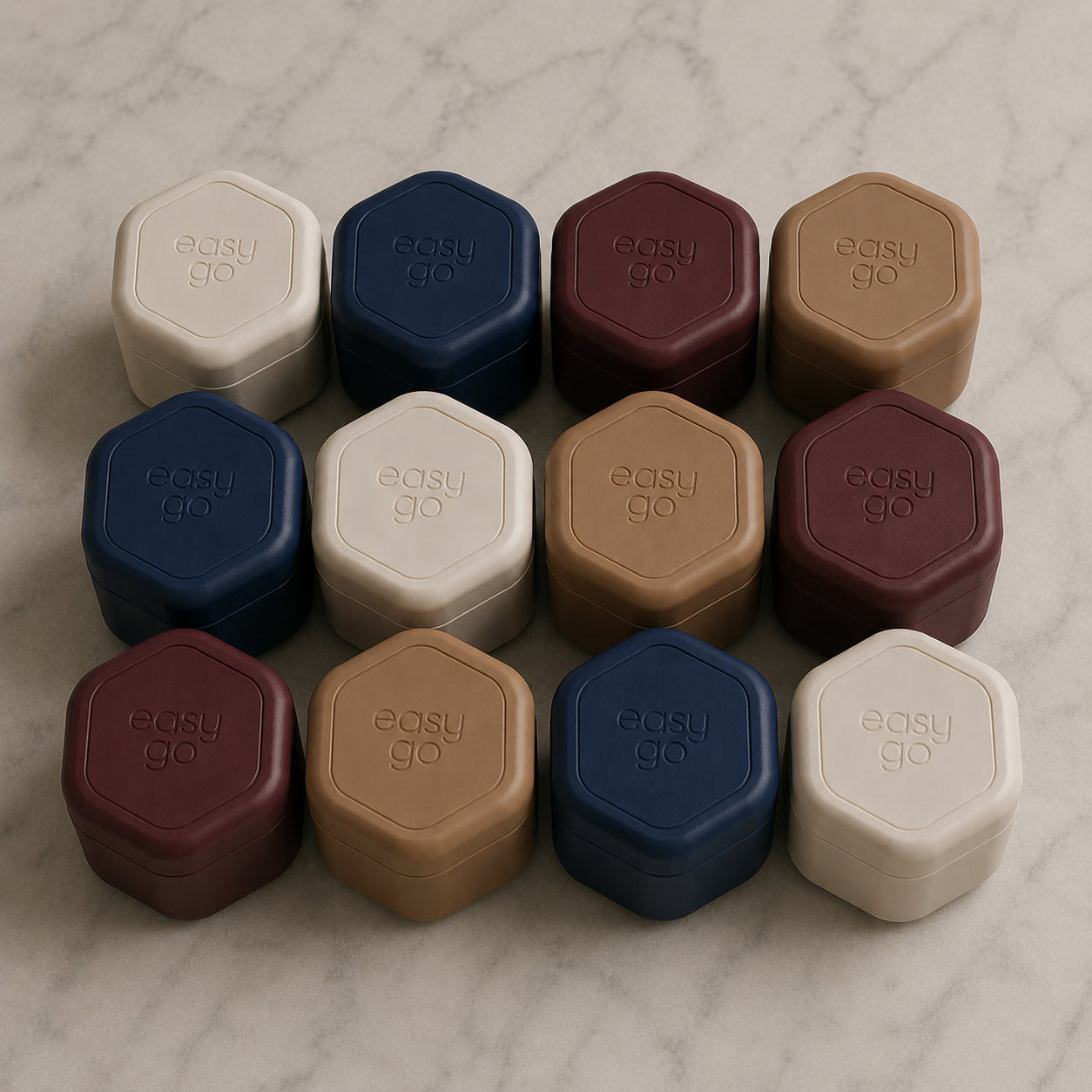 EasyGo: o kit de potes magnéticos mais prático para sua rotina de autocuidado!