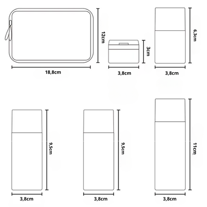 EasyGo + brinde: case transparente com zíper!