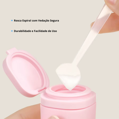 EasyGo + brinde: case transparente com zíper!