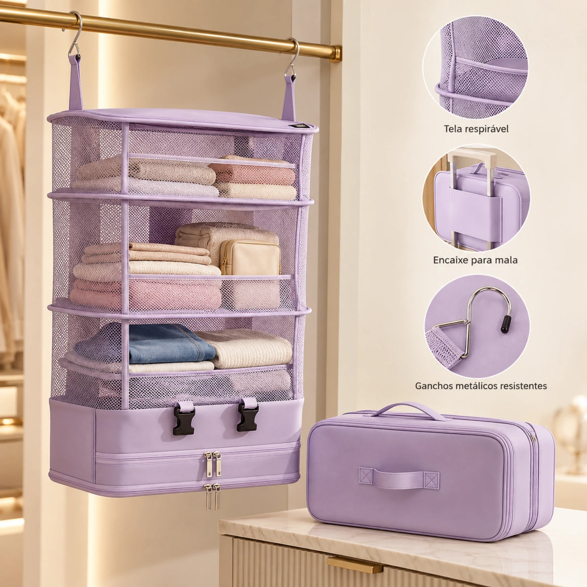 LANÇAMENTO. EasyPack: o seu armário portátil!