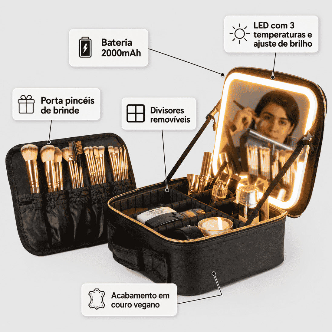 Easy Plus + Brinde: Porta Pincéis Removível