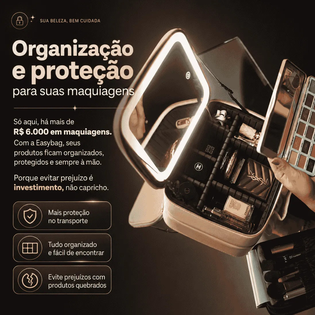 Easy Plus + Brinde: Porta Pincéis Removível