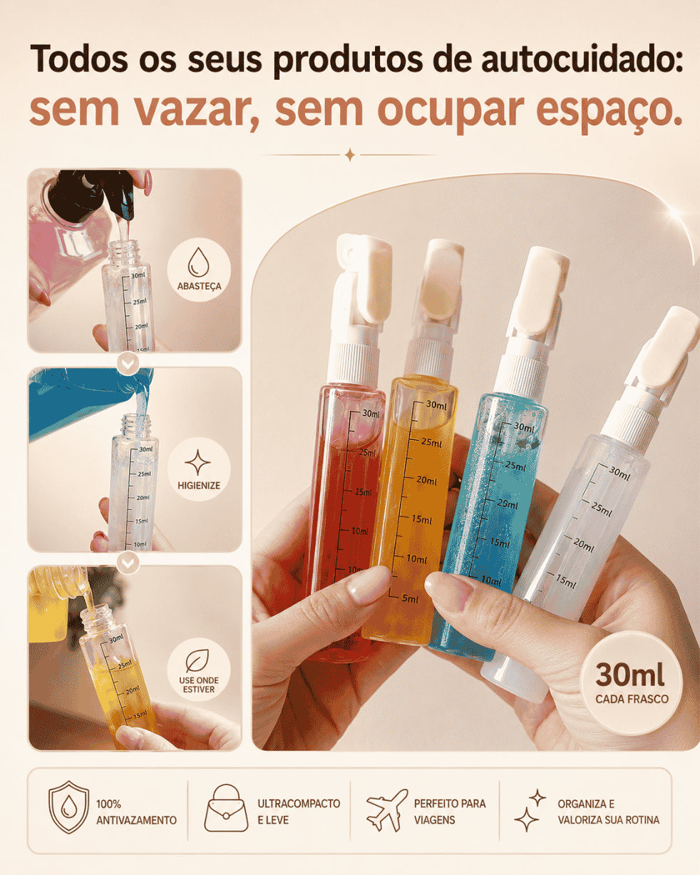 Easy4: shampoo, condicionador, hidratante e sabonete em uma só garrafa!