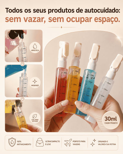 Easy4: shampoo, condicionador, hidratante e sabonete em uma só garrafa!